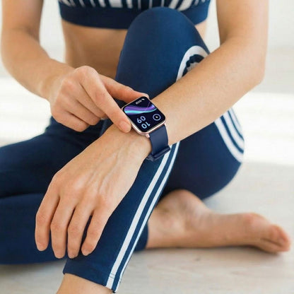 Smartwatch Gravity Czarny Niebieski GT36-6 – zdjęcie 2