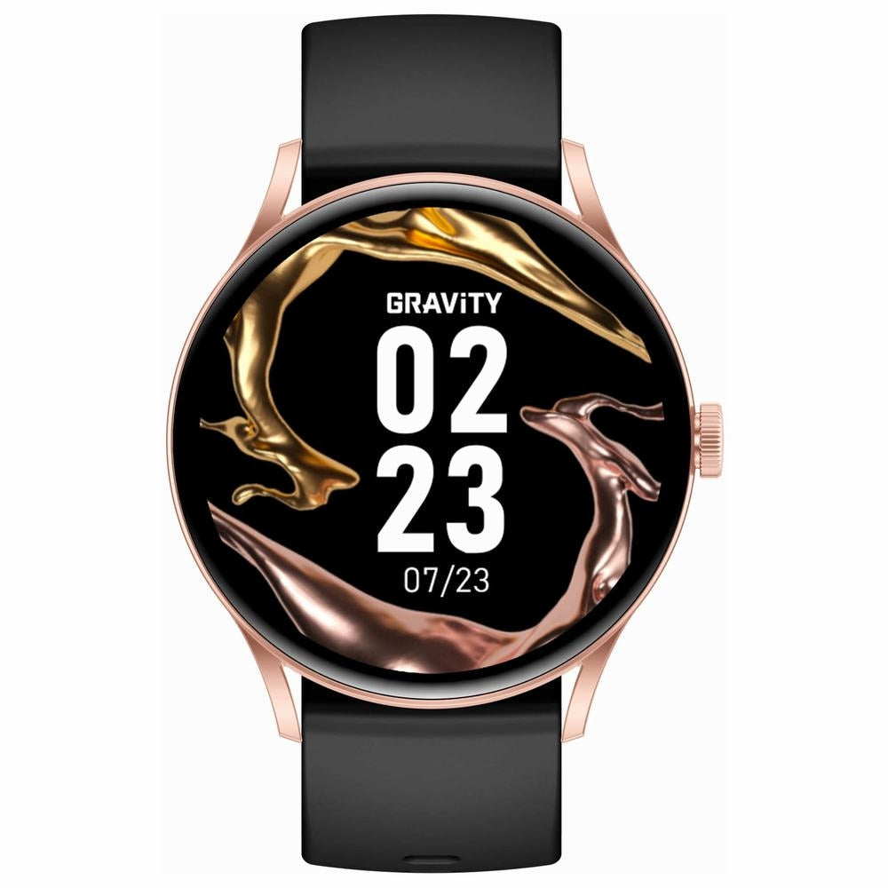 Smartwatch Gravity Czarno Różowy GT2-2 PRO – zdjęcie 2
