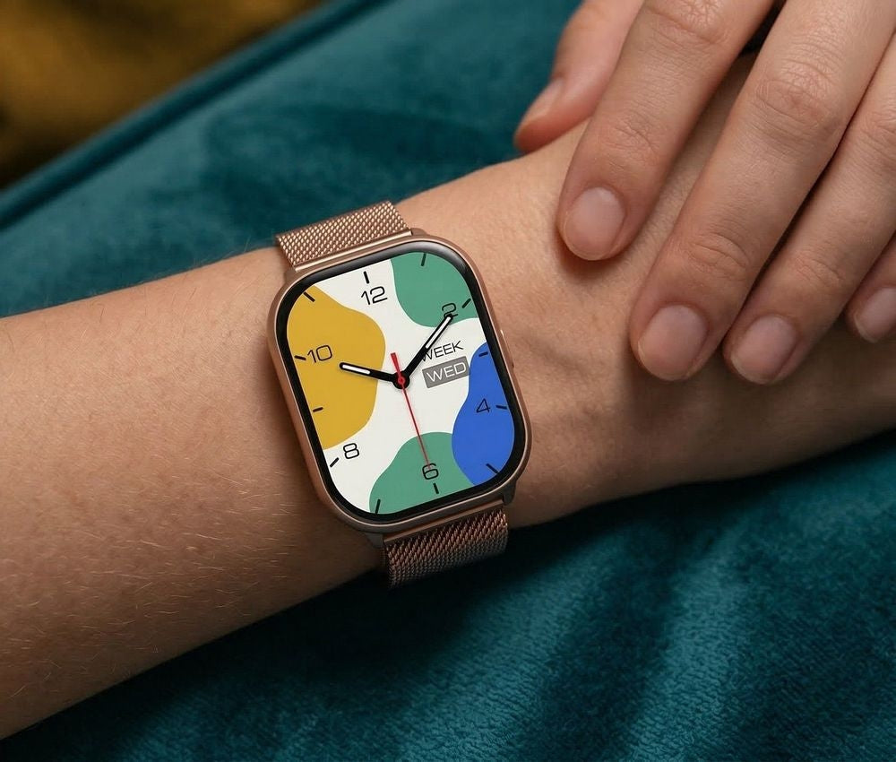 Smartwatch Gravity Różowy Pasek + Bransoleta GT43-4 – zdjęcie 2