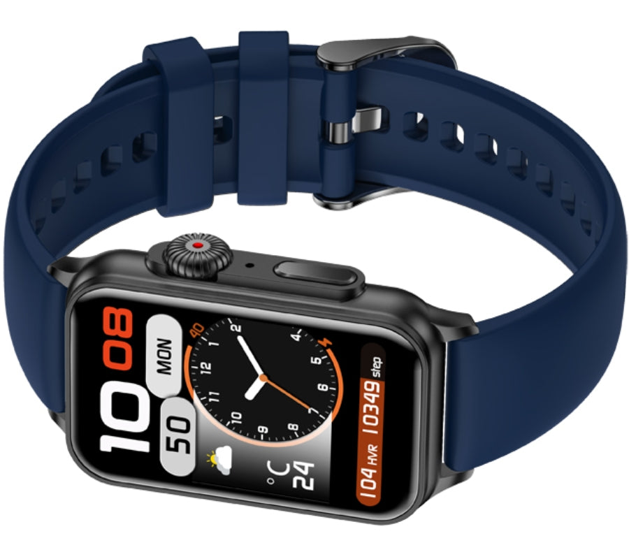 Smartwatch Damski RUBICON RNCF06 Black/Dark Blue SMARUB220 – zdjęcie 2