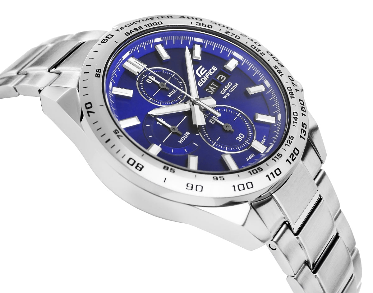 Zegarek Męski CASIO EDIFICE EFR-574D-2AVUEF + BOX – zdjęcie 2