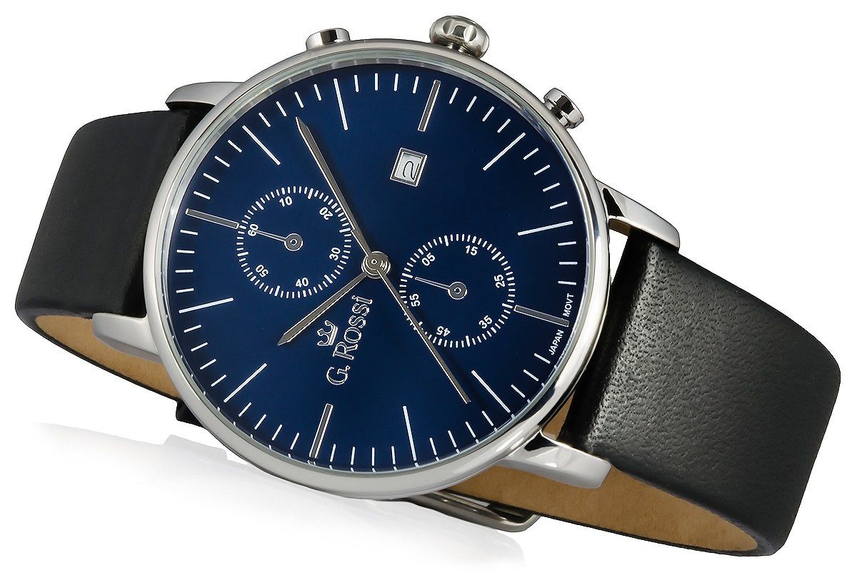 Zegarek Męski G.Rossi 11925A-6A1 + BOX – zdjęcie 2