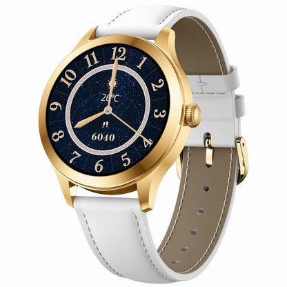 Smartwatch Gravity Biało Złoty 2 Paski GT25-2 PRO – zdjęcie 2