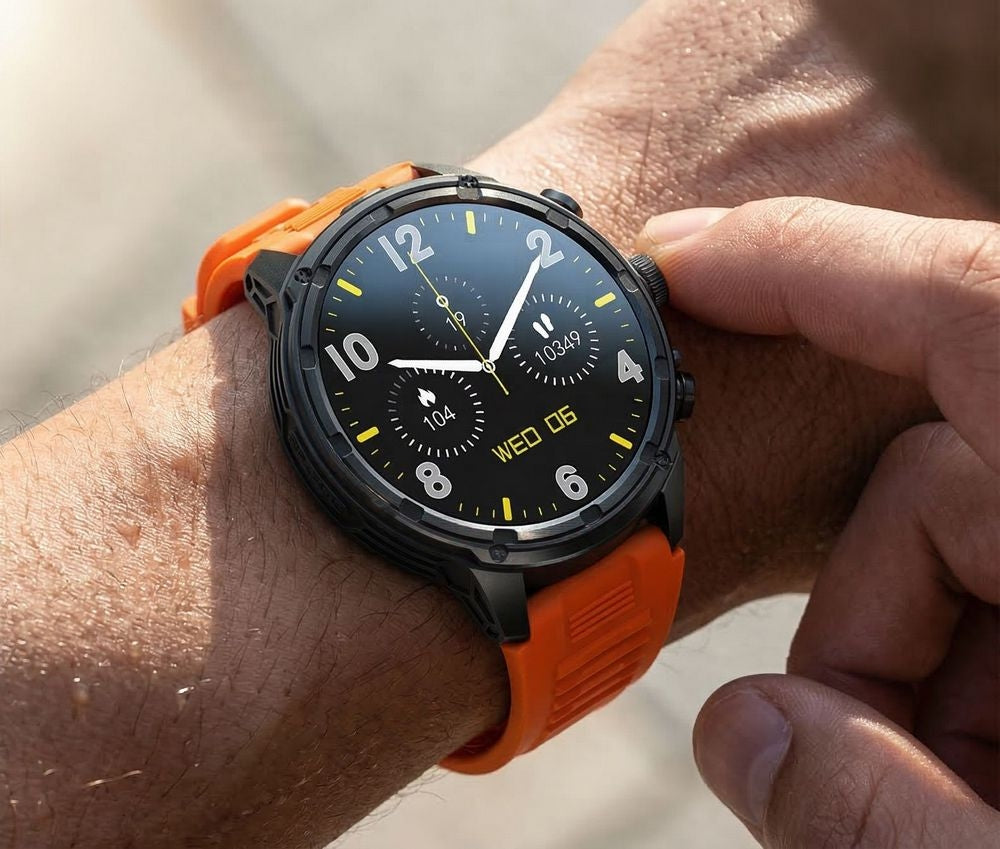Smartwatch Gravity Czarny Pasek + Bransoleta GT41-4 – zdjęcie 2