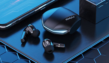 Słuchawki bezprzewodowe douszne LENOVO Thinkplus LivePods GM2 PRO Czarne – zdjęcie 2