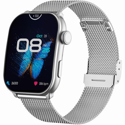 Smartwatch Damski GRAVITY GT28-10 Pasek + Bransoleta Biało Srebrny – zdjęcie 2