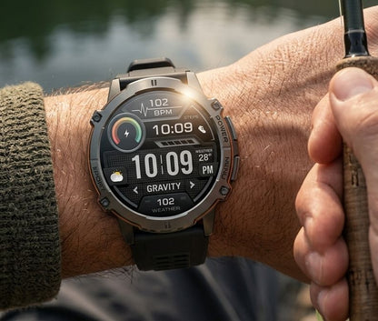 Smartwatch Gravity Grafitowy Pasek + Bransoleta GT42-3 – zdjęcie 2