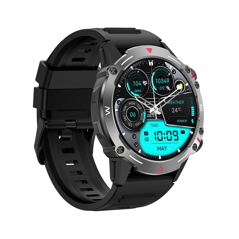 Smartwatch VELTORI VT110-1 Czarny Pasek Silikonowy – zdjęcie 4