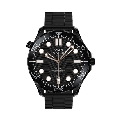 Smartwatch VELTORI VT150-1 Czarny Pasek Silikonowy + Czarna Bransoleta – zdjęcie 7