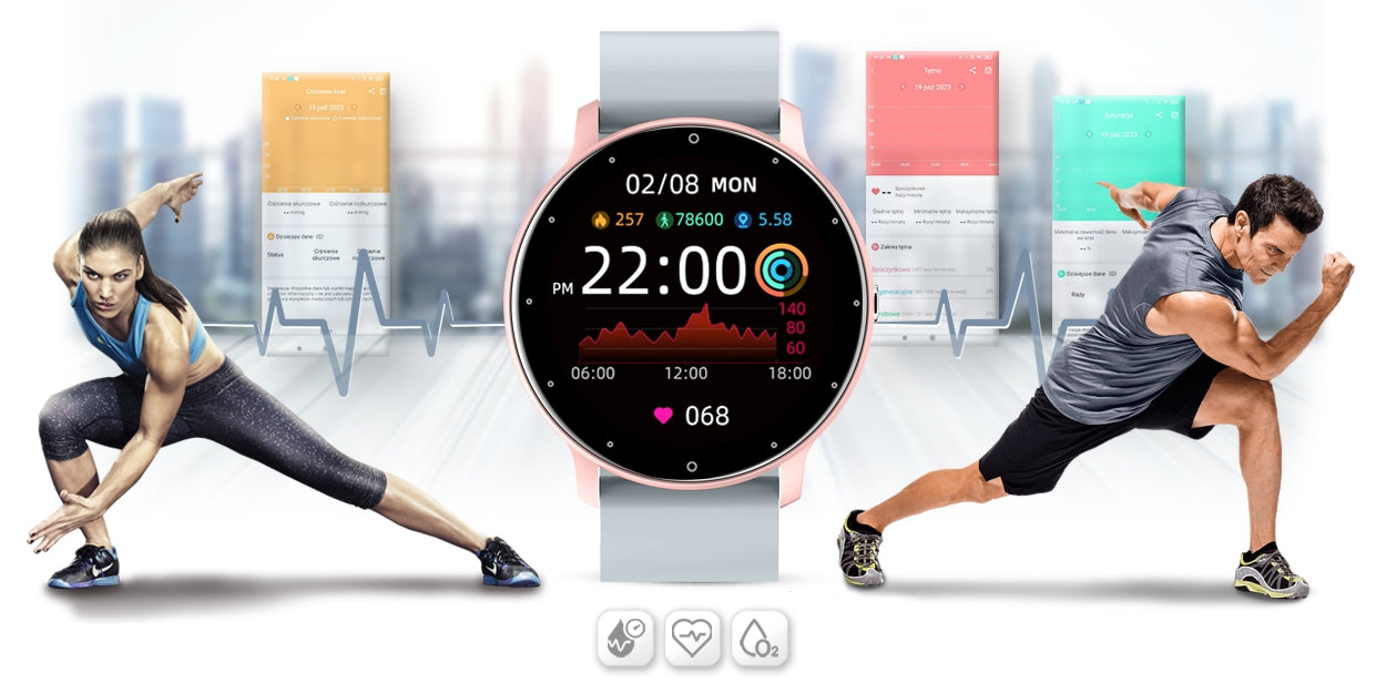 Smartwatch Damski Gravity GT1-8 – zdjęcie 10
