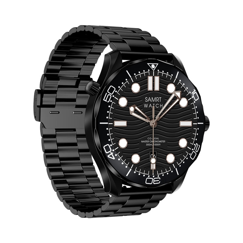 Smartwatch VELTORI VT150-1 Czarny Pasek Silikonowy + Czarna Bransoleta – zdjęcie 8