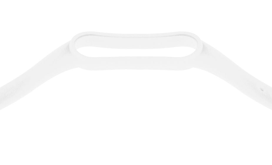 Pasek silikonowy do Xiaomi 5/6 - biały – zdjęcie 2
