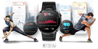 Smartwatch Gravity GT21-1+ Czarny Pasek Silikonowy – zdjęcie 13