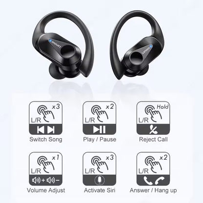 Słuchawki bezprzewodowe douszne LENOVO Thinkplus LivePods LP75 Czarne – zdjęcie 15