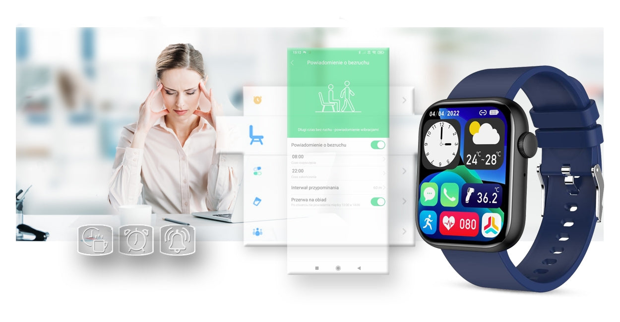 Smartwatch Damski Gravity GT3-5 – zdjęcie 16