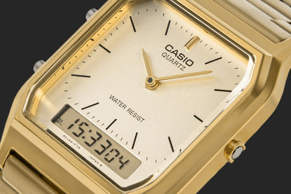 Zegarek Męski CASIO VINTAGE AQ-230GA-9DMQYES + BOX – zdjęcie 4