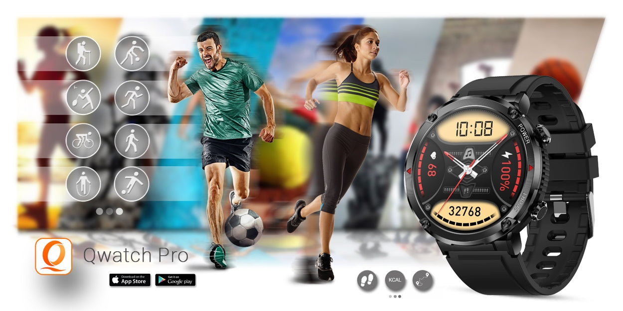 Smartwatch Gravity GT21-1+ Czarny Pasek Silikonowy – zdjęcie 15
