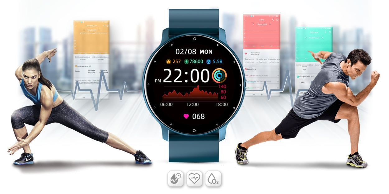 Smartwatch Damski Gravity GT1-5 – zdjęcie 9
