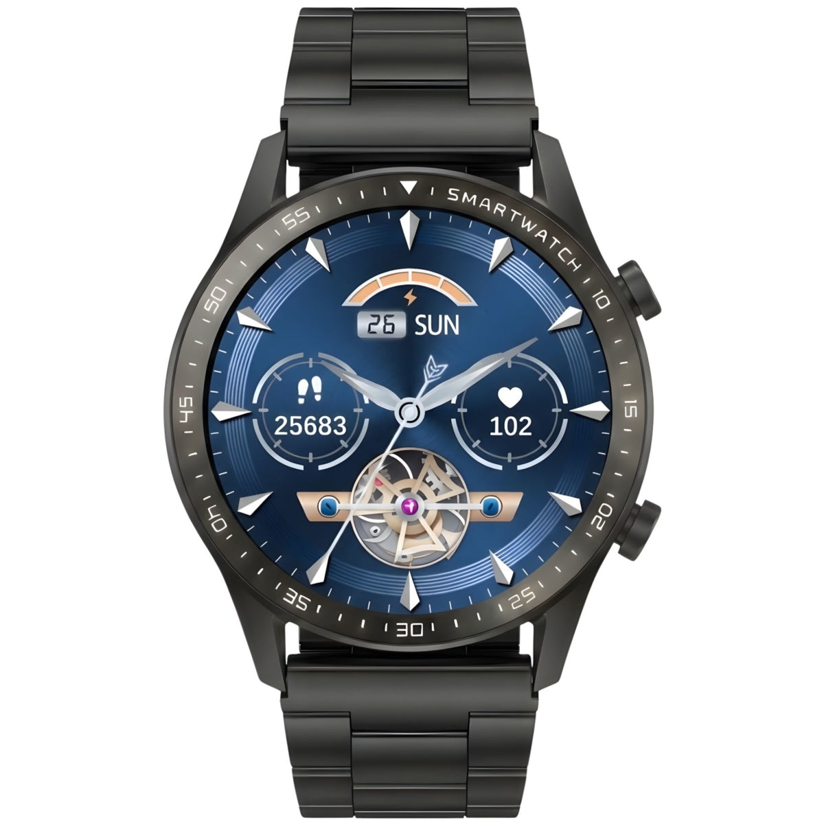 Smartwatch Gravity Czarny Bransoleta i Pasek GT10-1 – zdjęcie 8