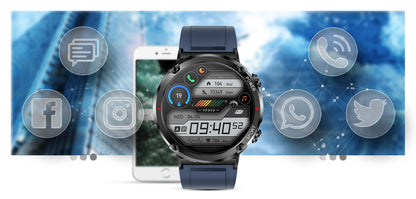 Smartwatch Gravity GT21-5 + Granatowy Pasek Silikonowy – zdjęcie 13