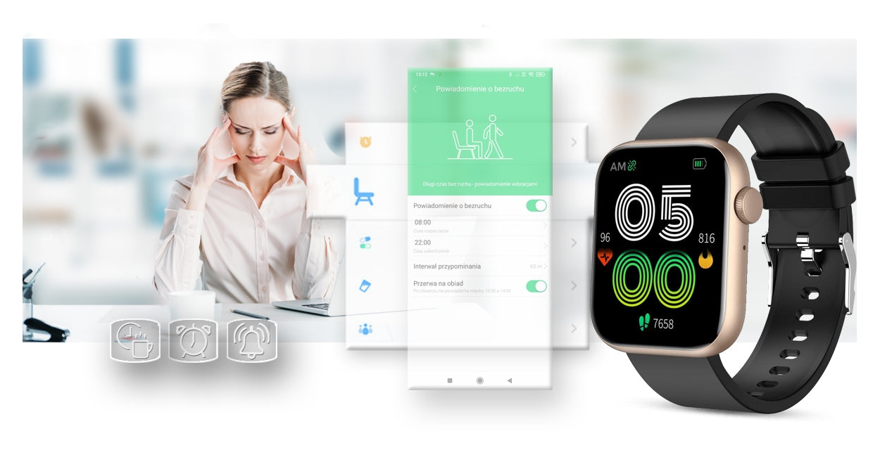 Smartwatch Damski Gravity GT3-2 – zdjęcie 13