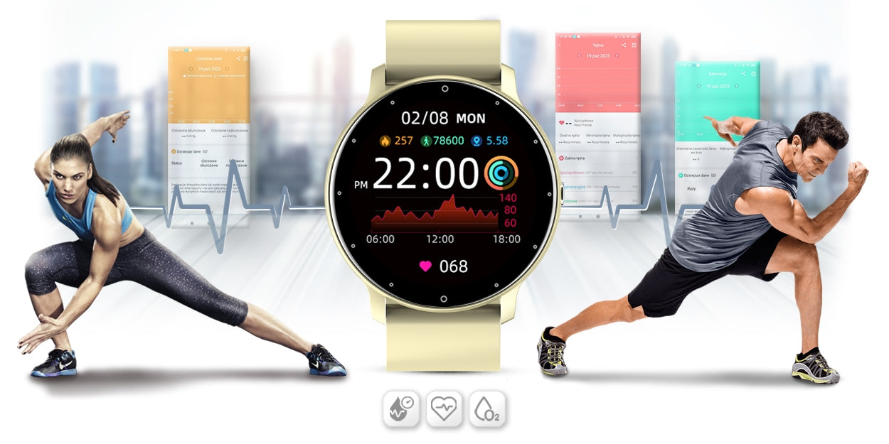 Smartwatch Damski Gravity GT1-6 – zdjęcie 9