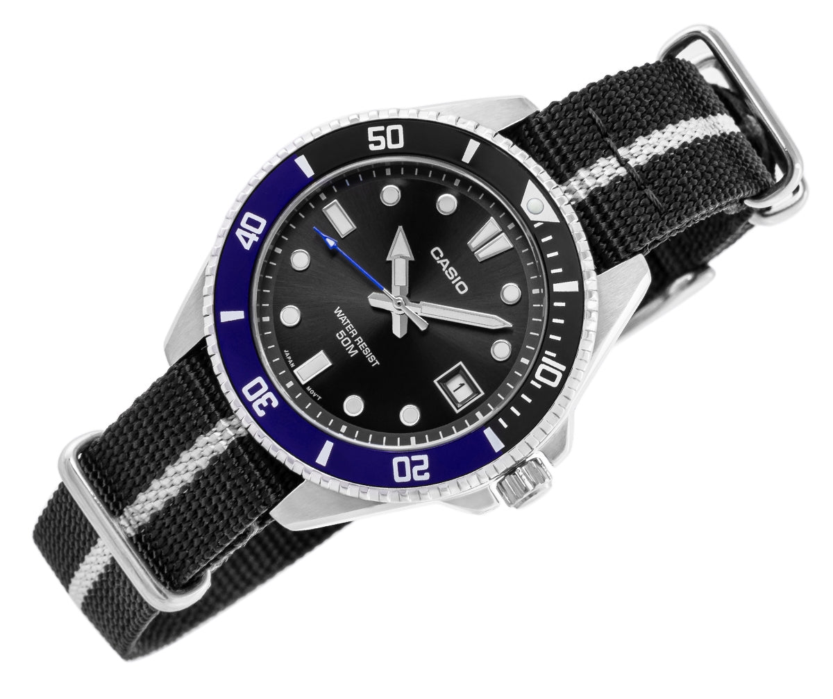 Zegarek Męski CASIO MDV-10C-1A2VEF + BOX – zdjęcie 3