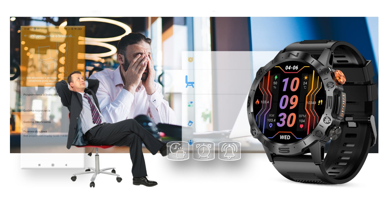 Smartwatch Gravity GT20-3 – zdjęcie 16