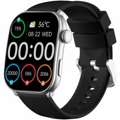 Smartwatch Damski GRAVITY GT28-9 Pasek + Bransoleta Czarno Srebrny – zdjęcie 3