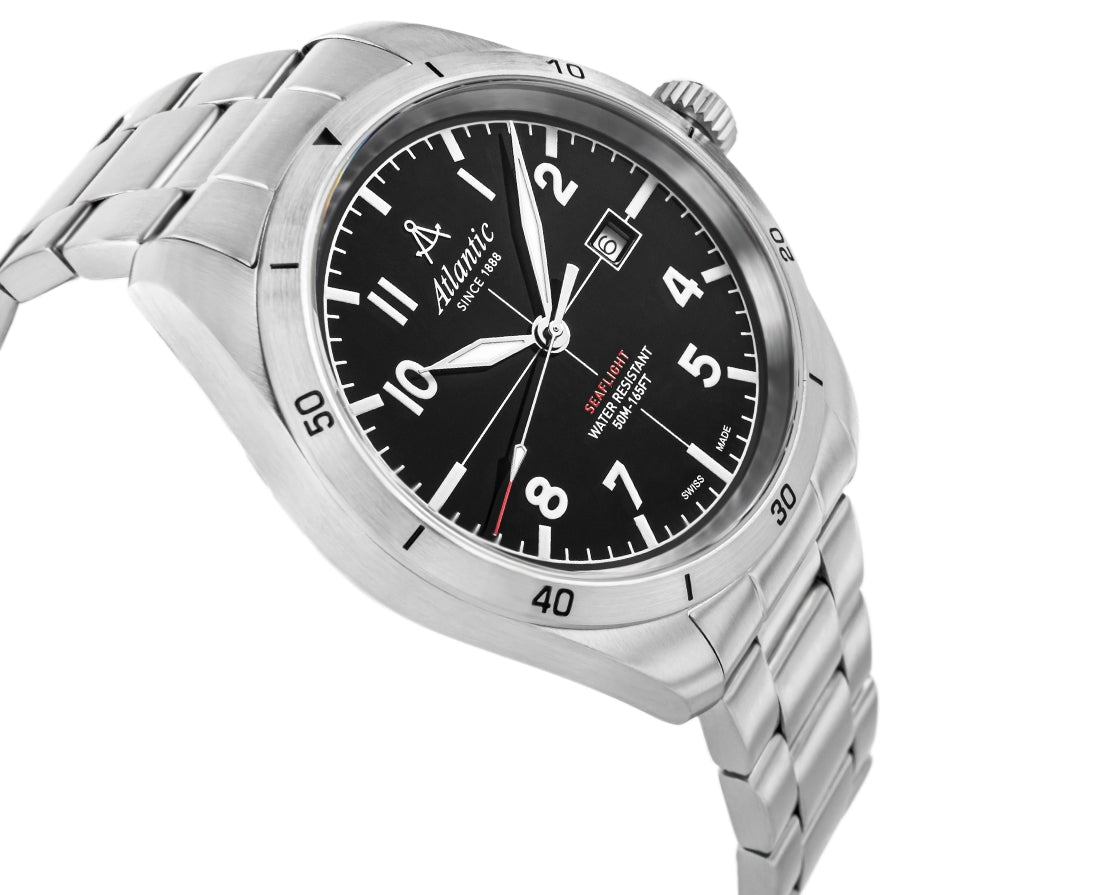 Zegarek Męski Atlantic Seaflight 70356.41.65 + BOX – zdjęcie 3