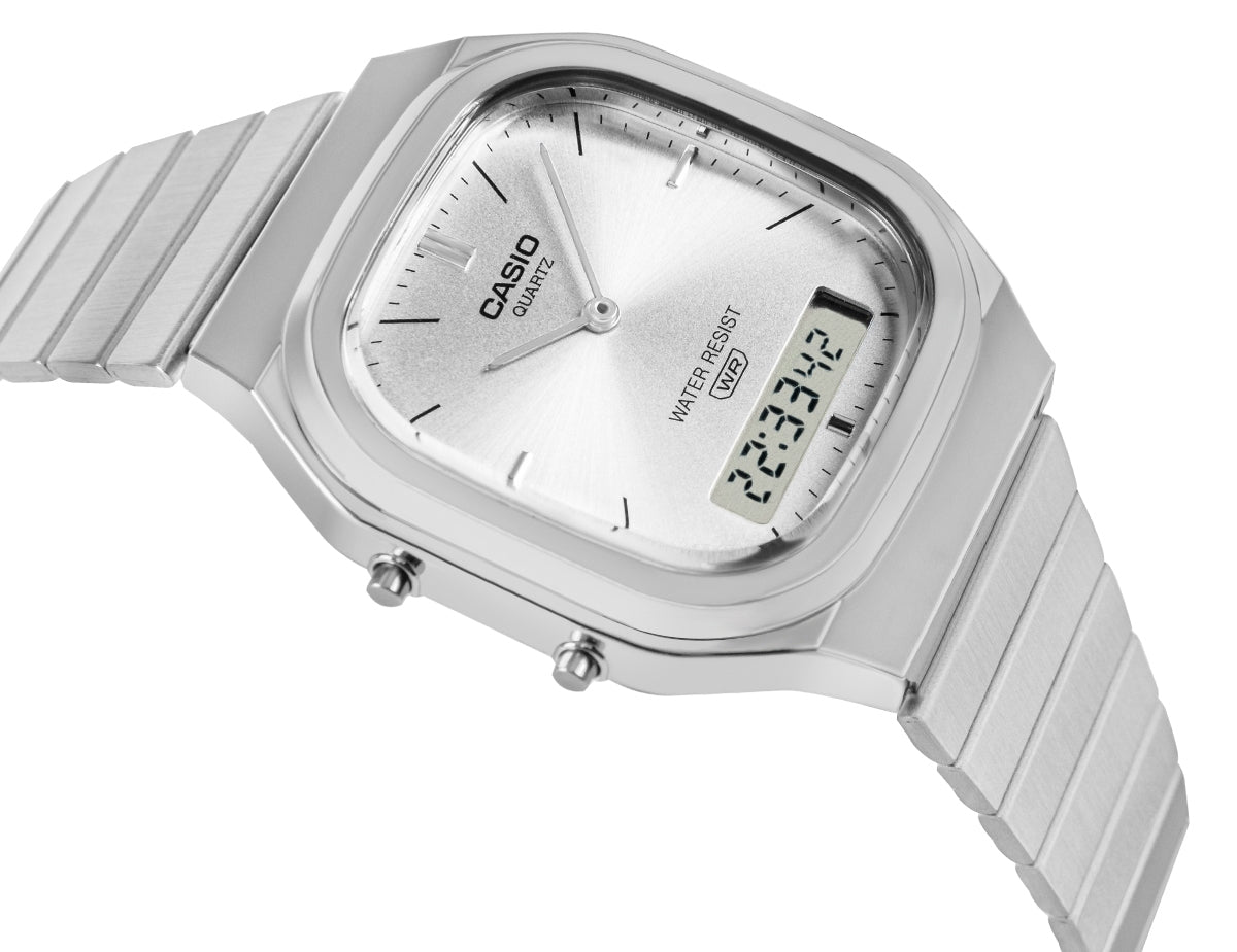 Zegarek Męski CASIO VINTAGE AQ-240E-7AEF + BOX – zdjęcie 3