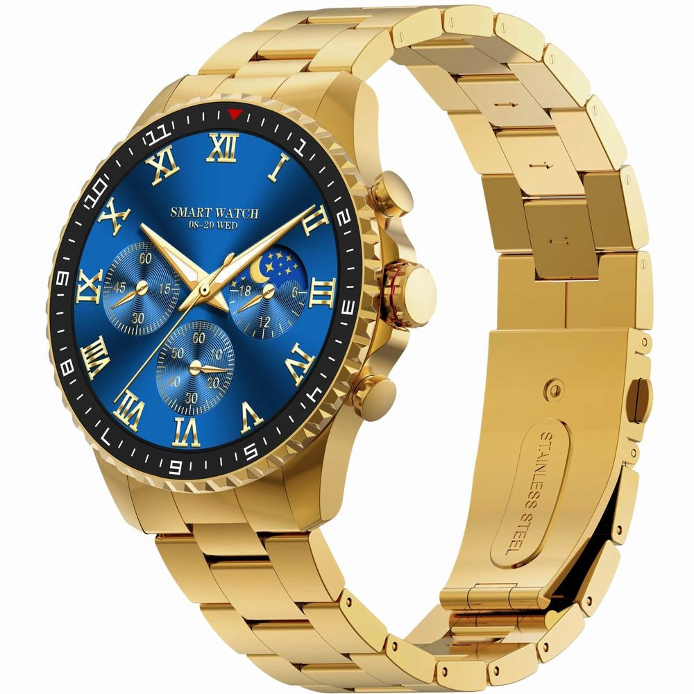 Smartwatch Męski GRAVITY GT16-1 Gold / Złota Bransoleta – zdjęcie 4