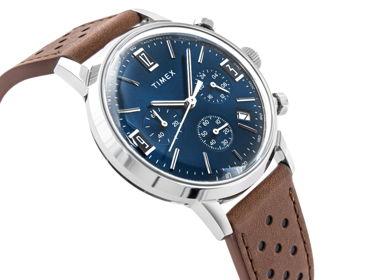 Zegarek Męski TIMEX Marlin® Chronograph Tachymeter TW2W10200 + BOX – zdjęcie 3