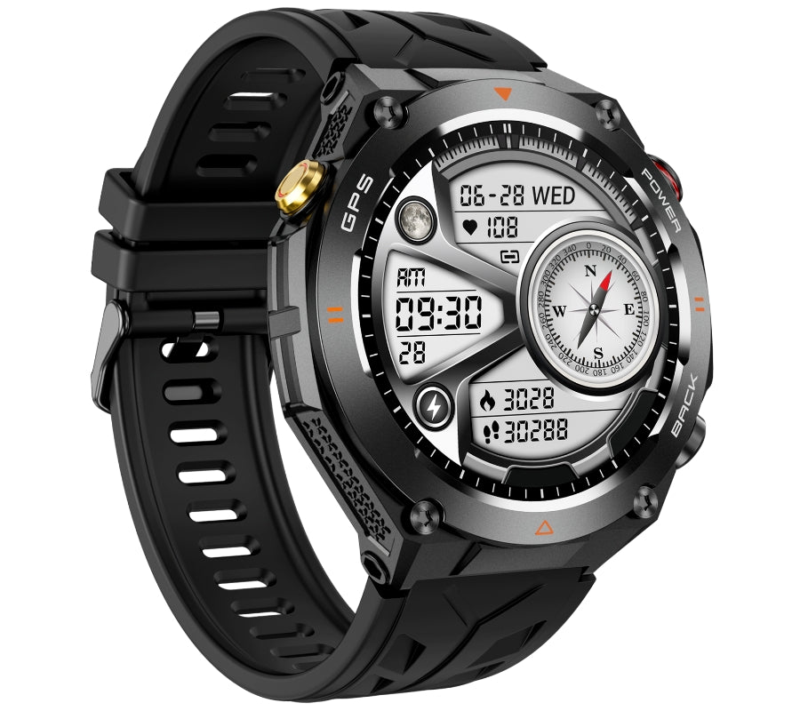Smartwatch Męski Rubicon RNCF37-1 GPS BLACK – zdjęcie 3