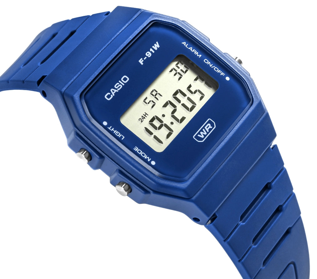Zegarek CASIO Unisex F-91WB-2A1EF + BOX – zdjęcie 3