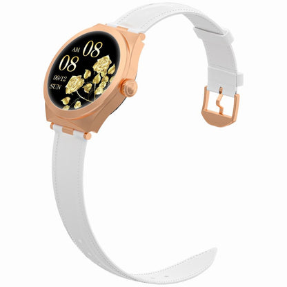 Smartwatch Gravity Różowe Złoto Biały GT25-5 – zdjęcie 3