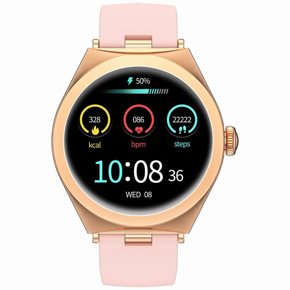 Smartwatch Gravity Różowe Złoto Różowy GT25-2 – zdjęcie 3