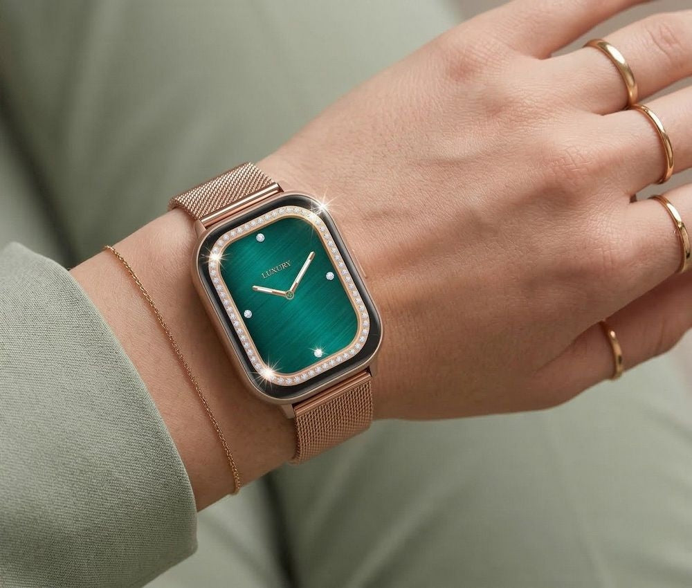 Smartwatch Gravity Różowy Pasek + Bransoleta GT43-1 – zdjęcie 2