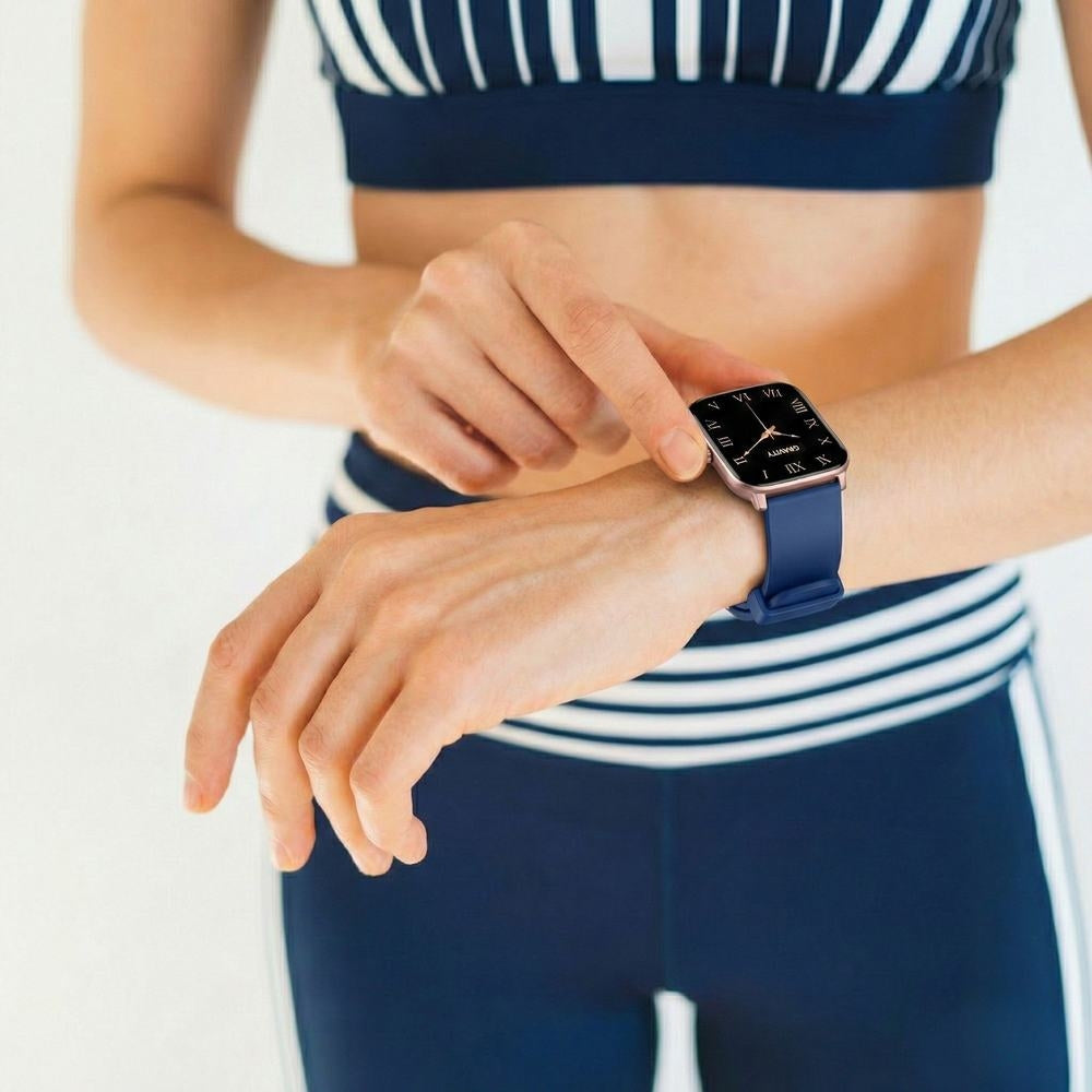 Smartwatch Gravity Czarny Niebieski GT36-6 – zdjęcie 3