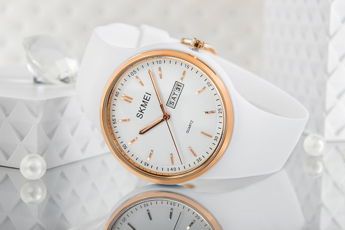 Zegarek Damski Skmei 1747WT + BOX – zdjęcie 4