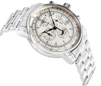 Zegarek Męski ZEPPELIN 100 Jahre Chronograph 7680MB-1 + BOX – zdjęcie 3