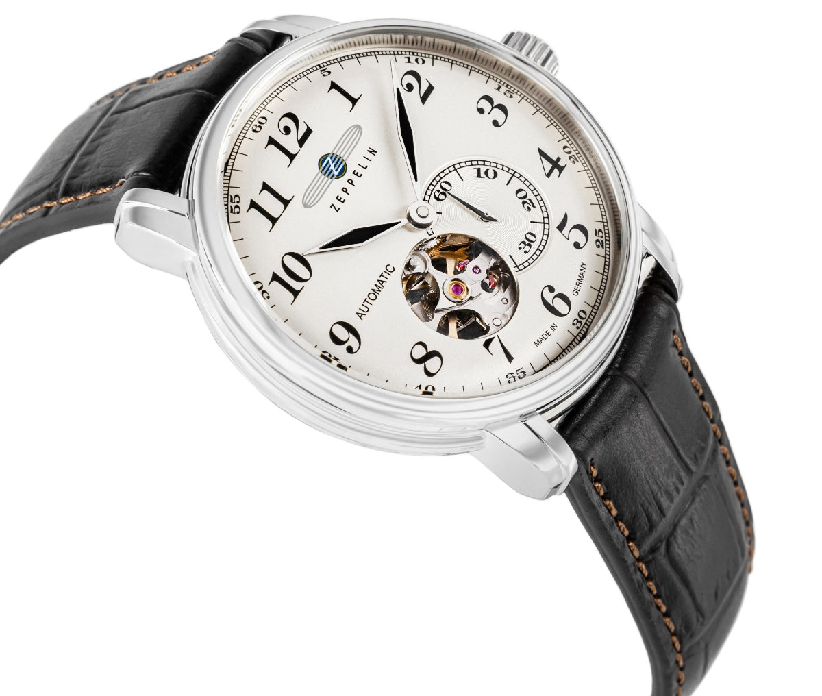 Zegarek Męski ZEPPELIN LZ127 Graf Zeppelin Automatik 7666-5 + BOX – zdjęcie 3