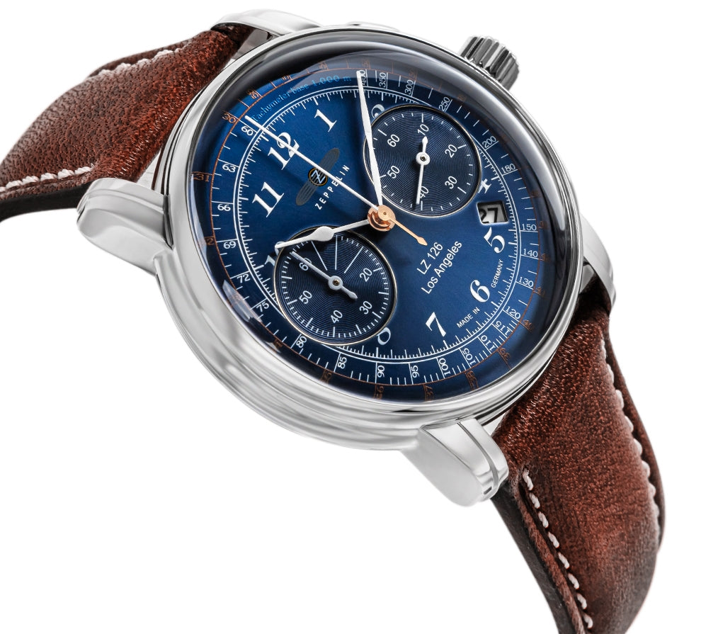 Zegarek Męski ZEPPELIN Los Angeles LZ 126 7614-3 + BOX – zdjęcie 3