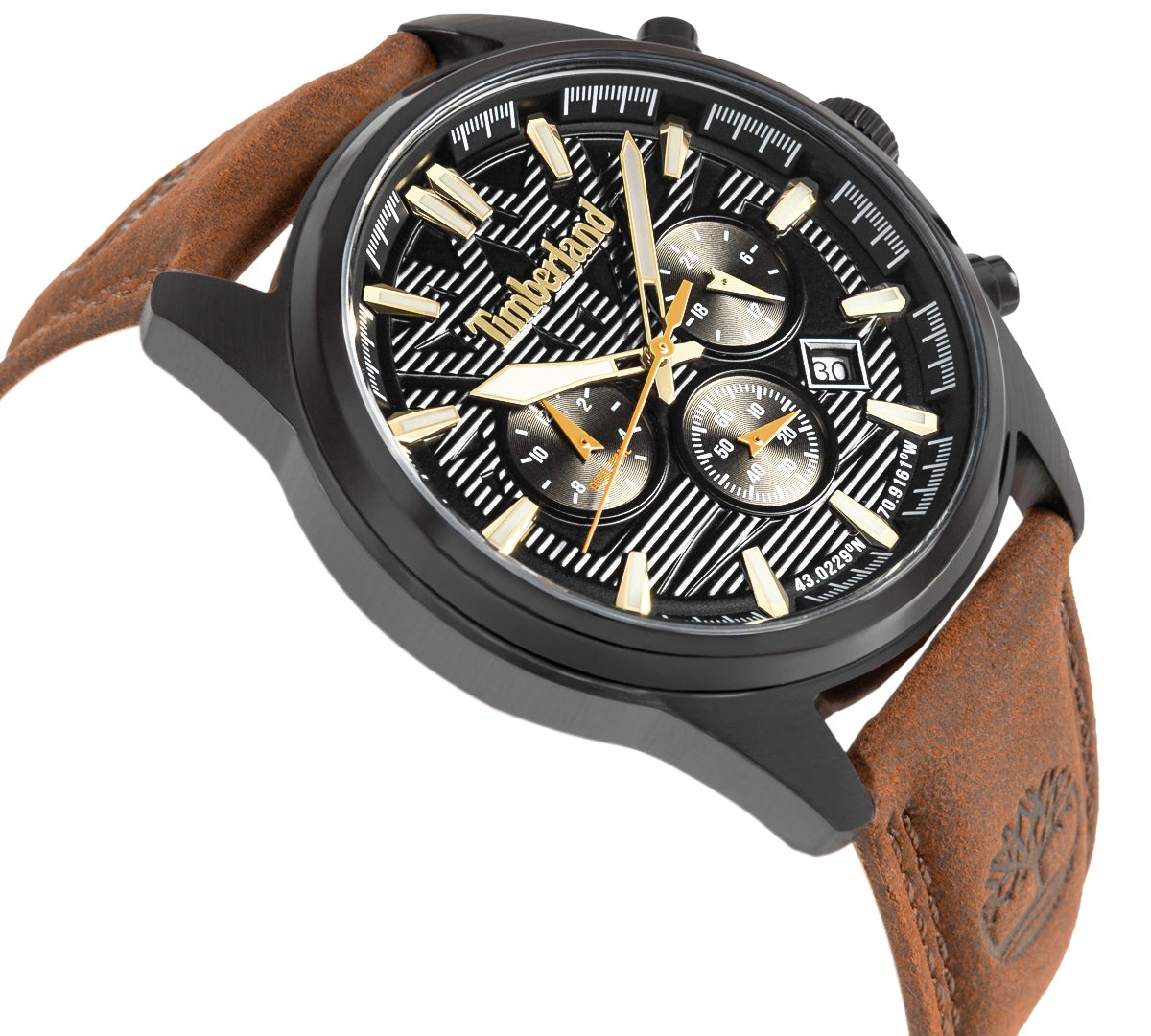 Zegarek Męski TIMBERLAND Northbridge Dual Time TDWGF0009603 + BOX – zdjęcie 3