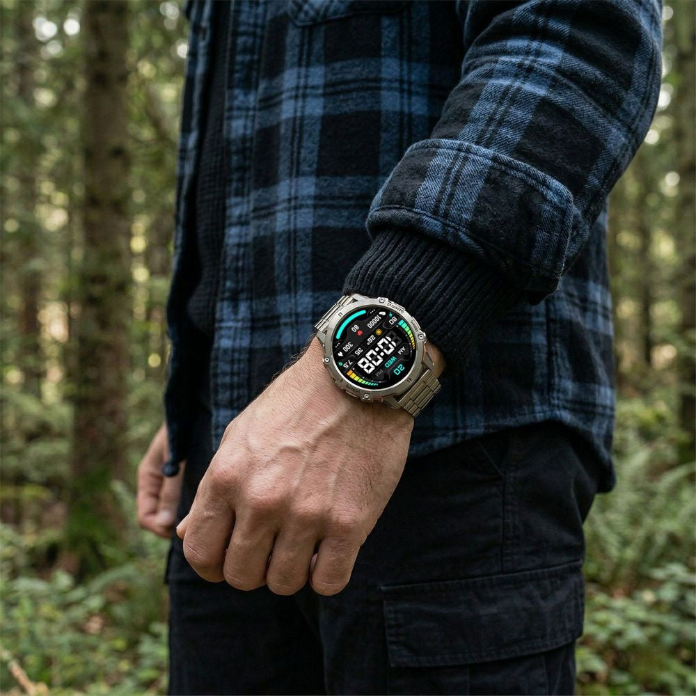 Smartwatch Gravity Grafitowy Pasek + Bransoleta GT42-4 – zdjęcie 3