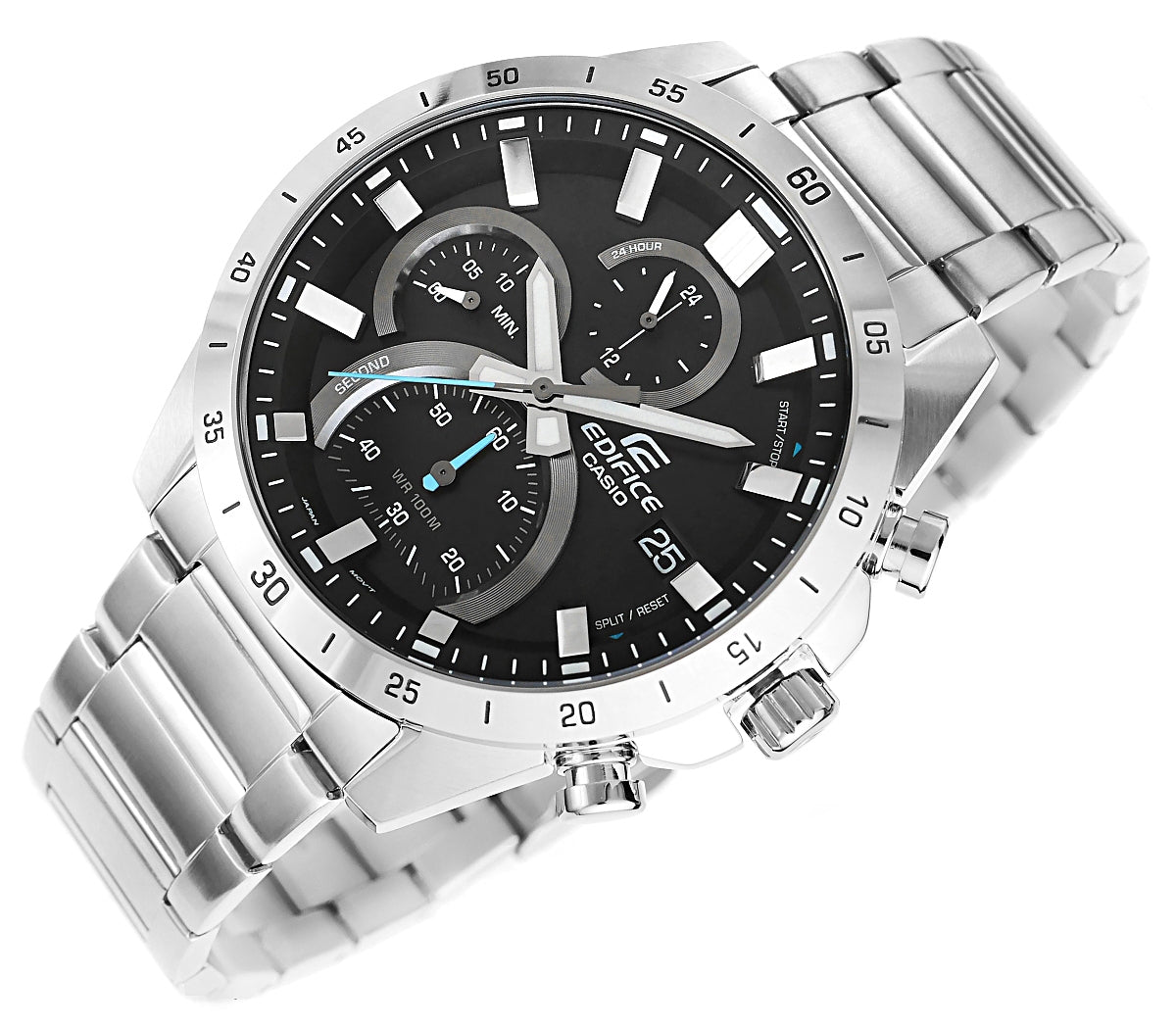 Zegarek Męski CASIO EDIFICE EFR-571D-1AVUEF 10 BAR + BOX – zdjęcie 3