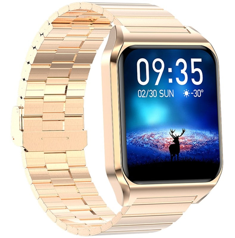Smartwatch Damski RUBICON RNCE89 Gold Rose SMARUB163 – zdjęcie 3