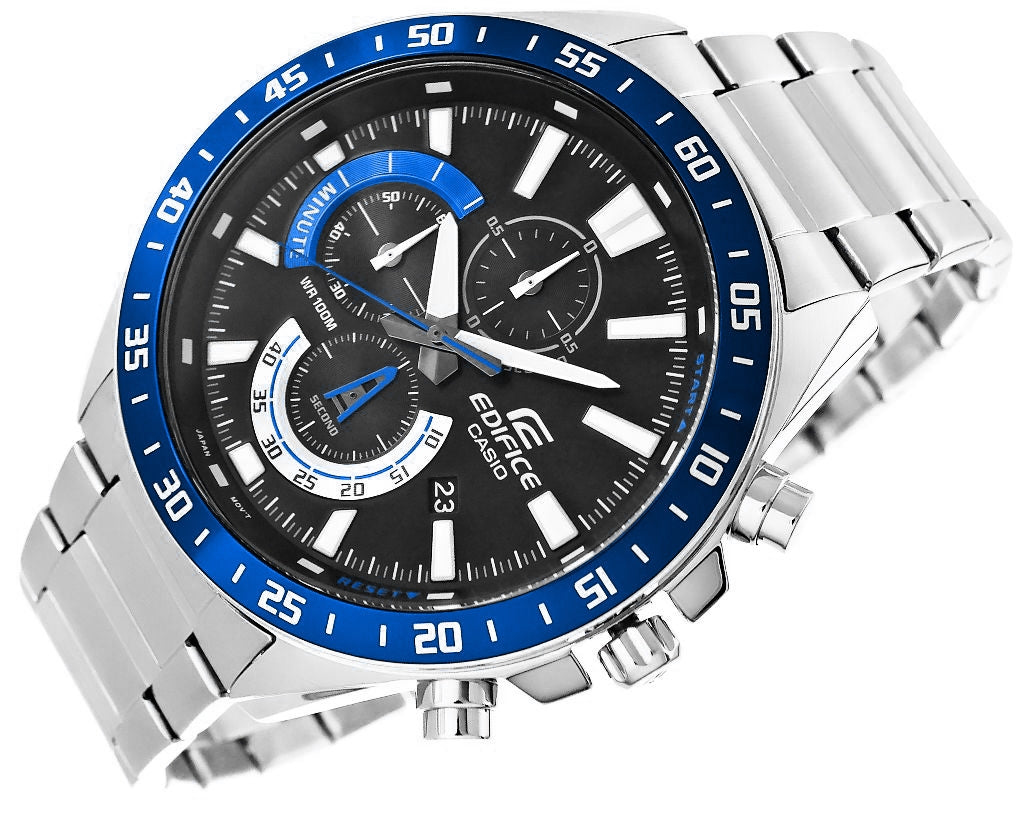 Zegarek Męski CASIO EDIFICE EFV-620D-1A2VUEF + BOX – zdjęcie 3