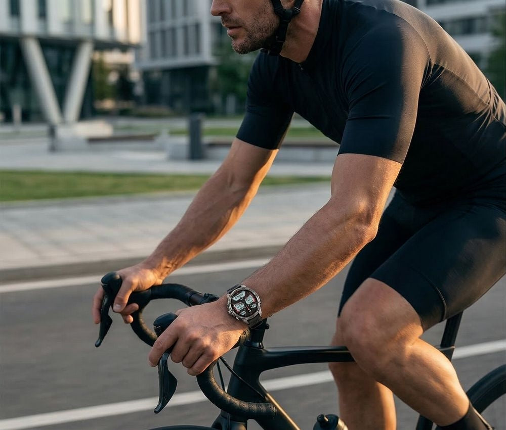 Smartwatch Gravity Srebrny Pasek + Bransoleta GT41-3 – zdjęcie 3
