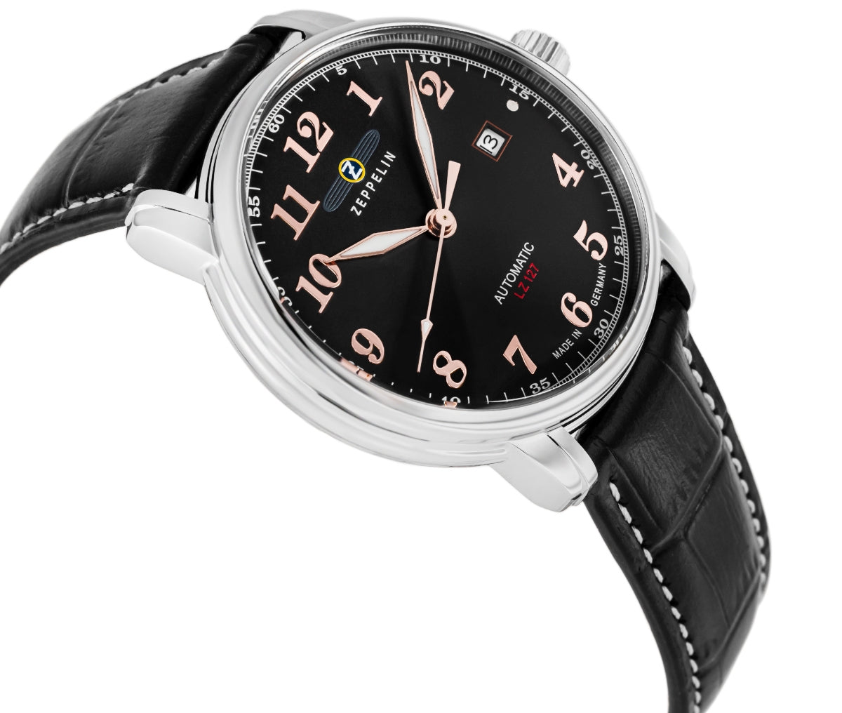 Zegarek Męski ZEPPELIN LZ127 Graf Zeppelin Automatik 7656-2 + BOX – zdjęcie 2